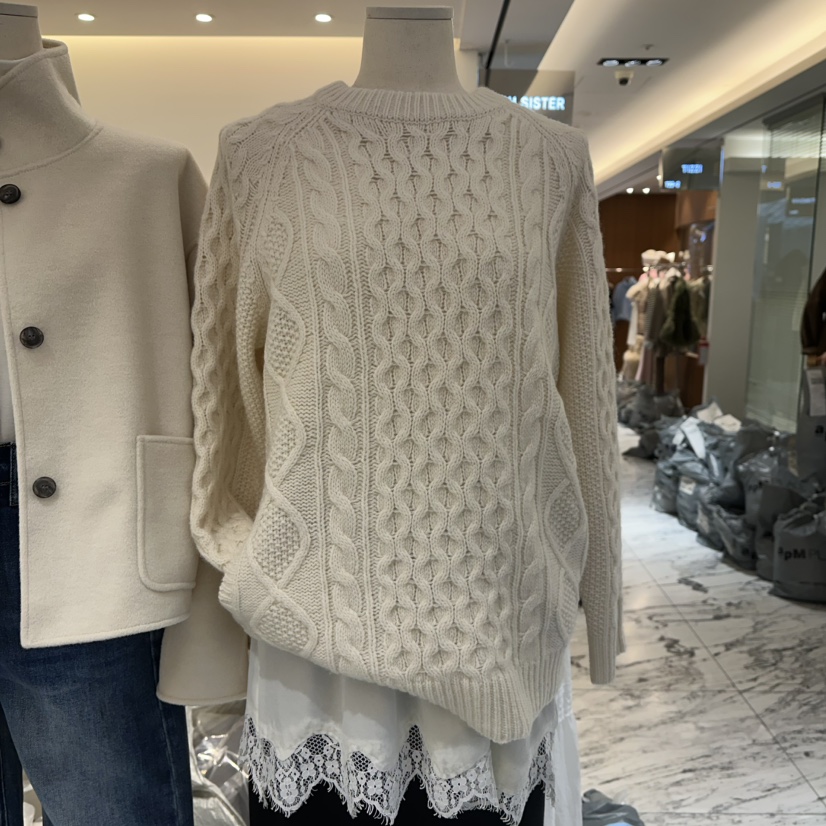 RICH SISTER東大門㊣直郵女士新品職業25秋冬時尚真品毛衣RICH SISTER毛衣圖色1