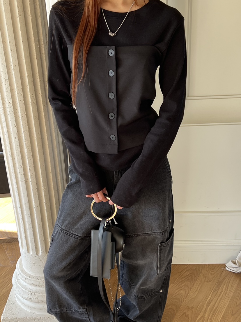 SPECIAL東大門㊣實拍女士新款推薦人氣職業時尚休閑長袖T恤SPECIAL長袖T恤