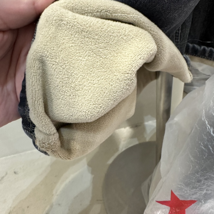 CREME BRULEE東大門㊣代購女裝新品職業熱賣休閑牛仔褲加絨CREME BRULEE/DH牛仔褲