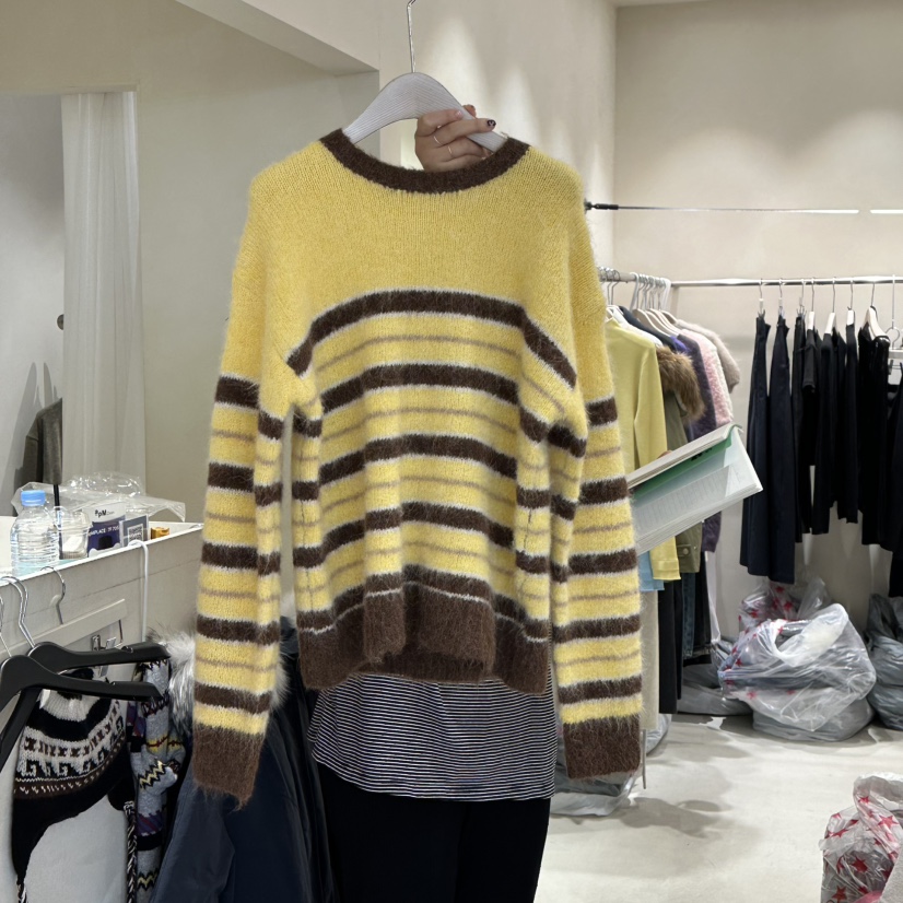 CREME BRULEE韓國直郵㊣女士新品25秋冬推薦真品職業休閑毛衣CREME BRULEE/DH毛衣圖色2