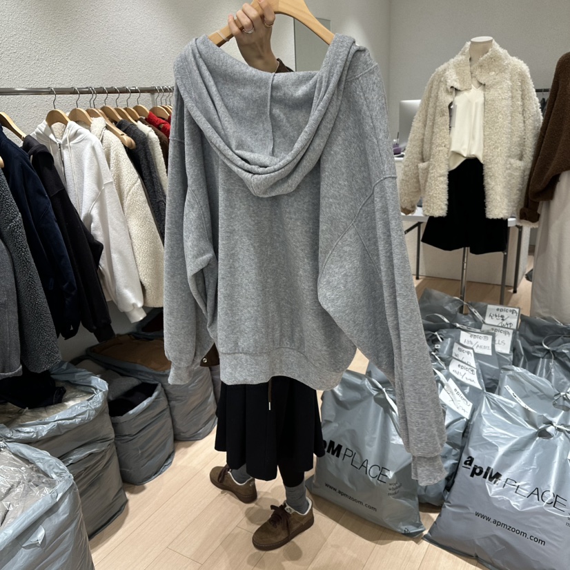 EPIC-S韓國代購㊣女裝新款人氣25秋冬休閑職業真品衛衣加絨EPIC-S衛衣