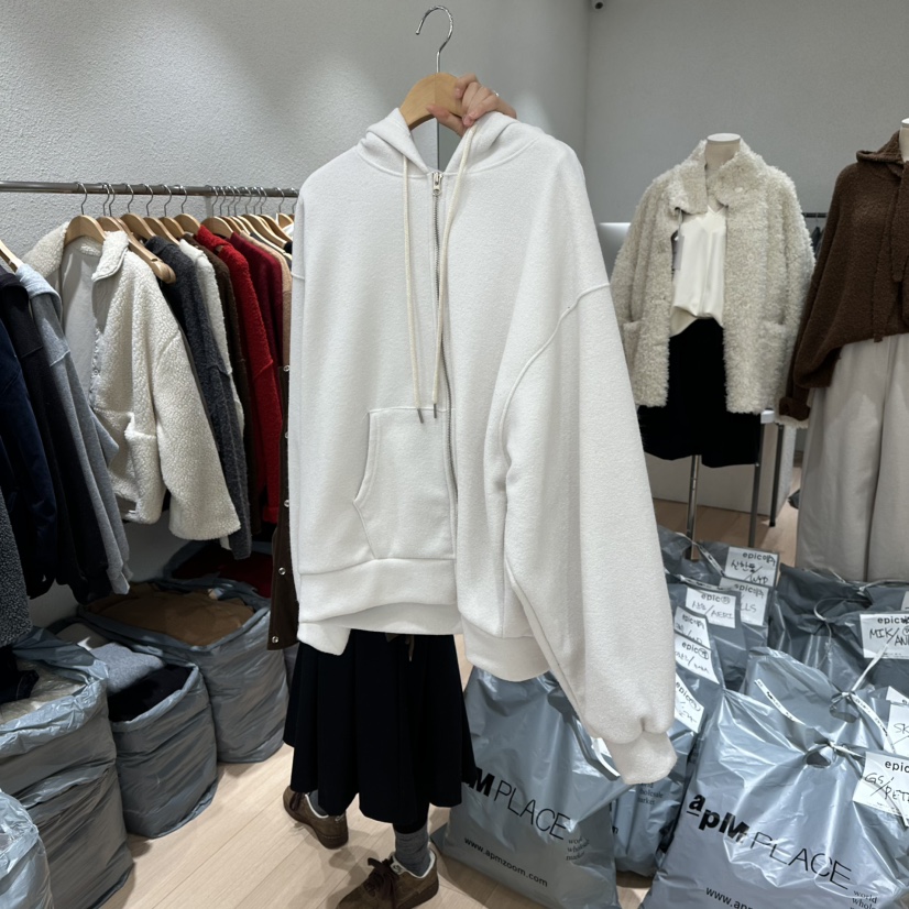 EPIC-S韓國代購㊣女裝新款人氣25秋冬休閑職業真品衛衣加絨EPIC-S衛衣圖色1