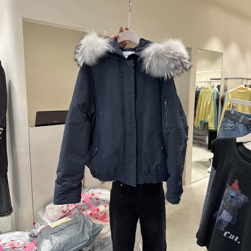 CREME BRULEE東大門㊣直郵女士新款職業熱賣推薦短款羽絨服CREME BRULEE/DH短款羽絨服圖色2