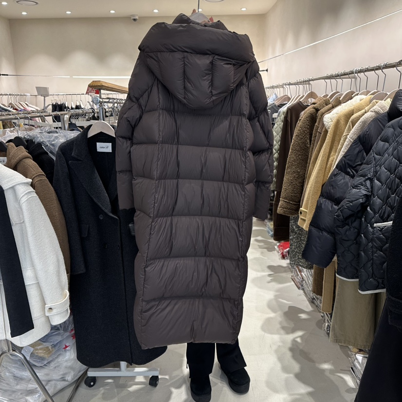 CREME BRULEE東大門㊣代購女士新品休閑真品長款羽絨服鴨絨CREME BRULEE/DH長款羽絨服