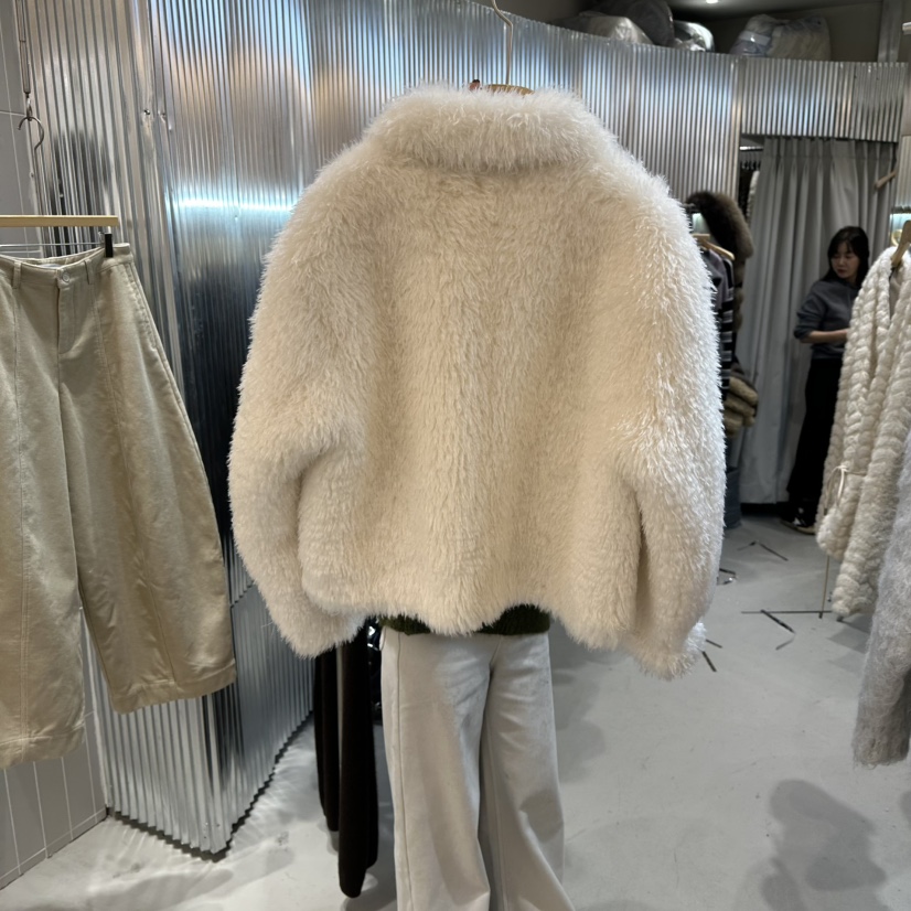 ALEGRE韓國直郵㊣女裝新品時尚人氣推薦真品職業休閑短款大衣ALEGRE短款大衣