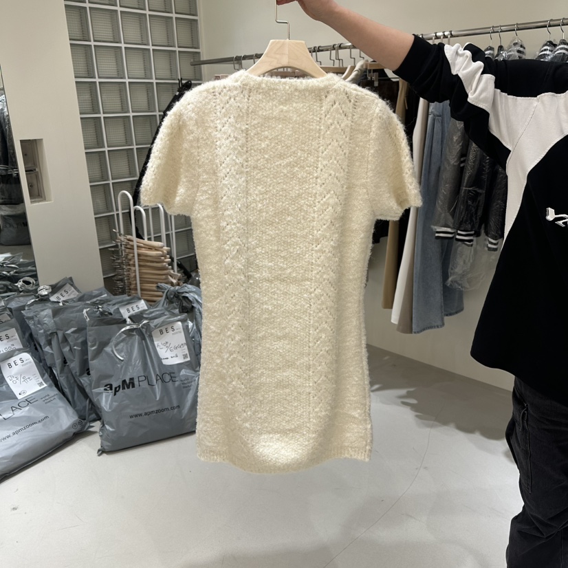 BES東大門㊣代購女士新品人氣推薦休閑時尚職業連衣裙不含項鏈BES SEOUL連衣裙