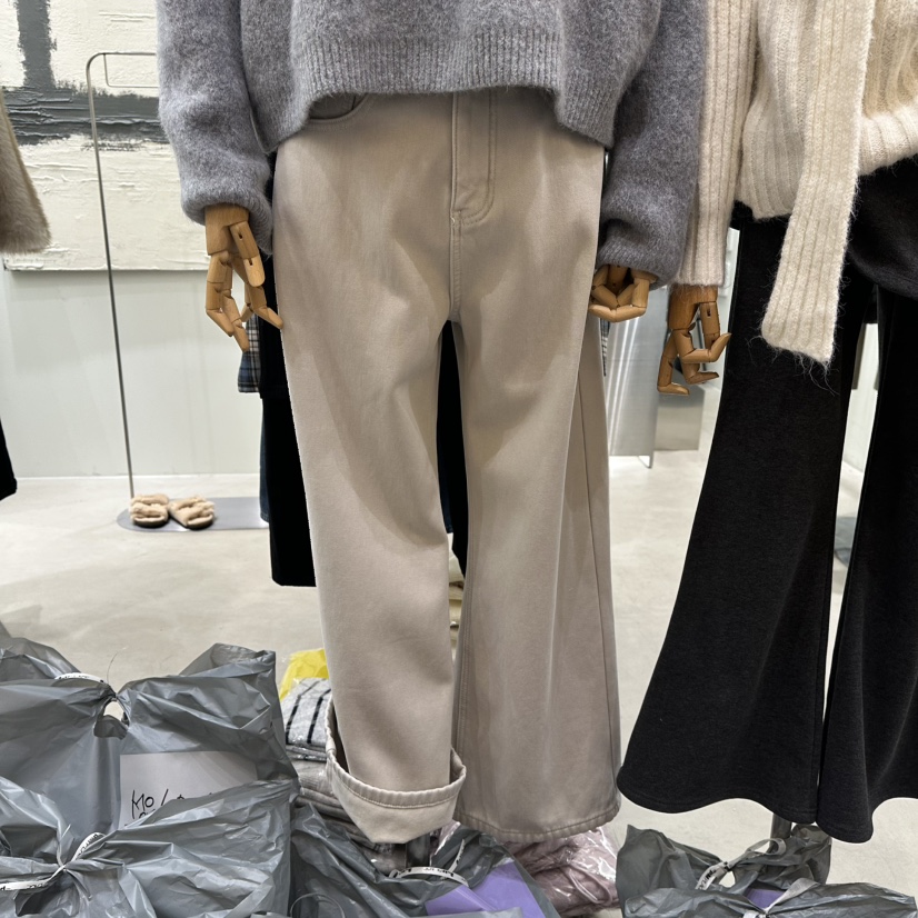PART3東大門㊣實拍女裝新品25秋冬職業推薦熱賣真品休閑褲加絨Part.3休閑褲圖色2