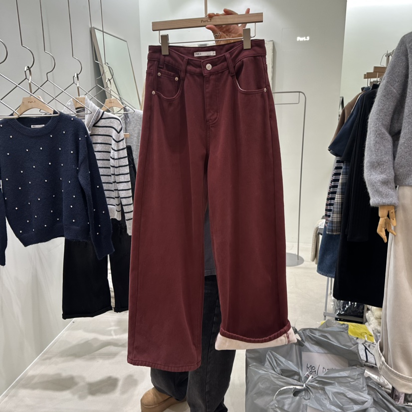 PART3東大門㊣實拍女裝新品25秋冬職業推薦熱賣真品休閑褲加絨Part.3休閑褲圖色3