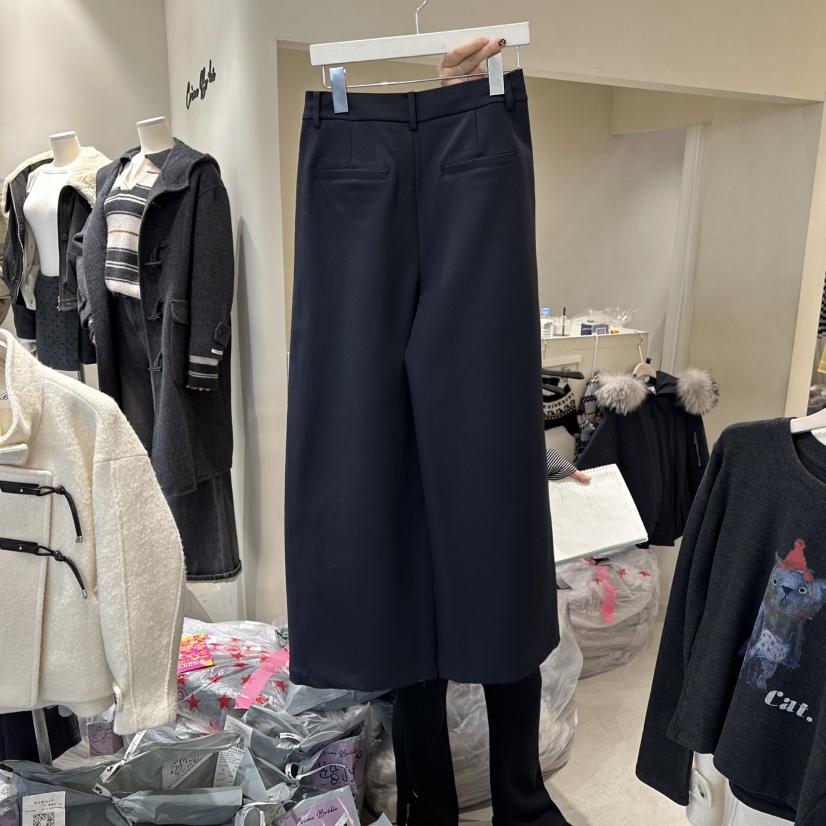 CREME BRULEE韓國直郵㊣女裝新品25秋冬真品推薦熱賣休閑褲CREME BRULEE/DH休閑褲