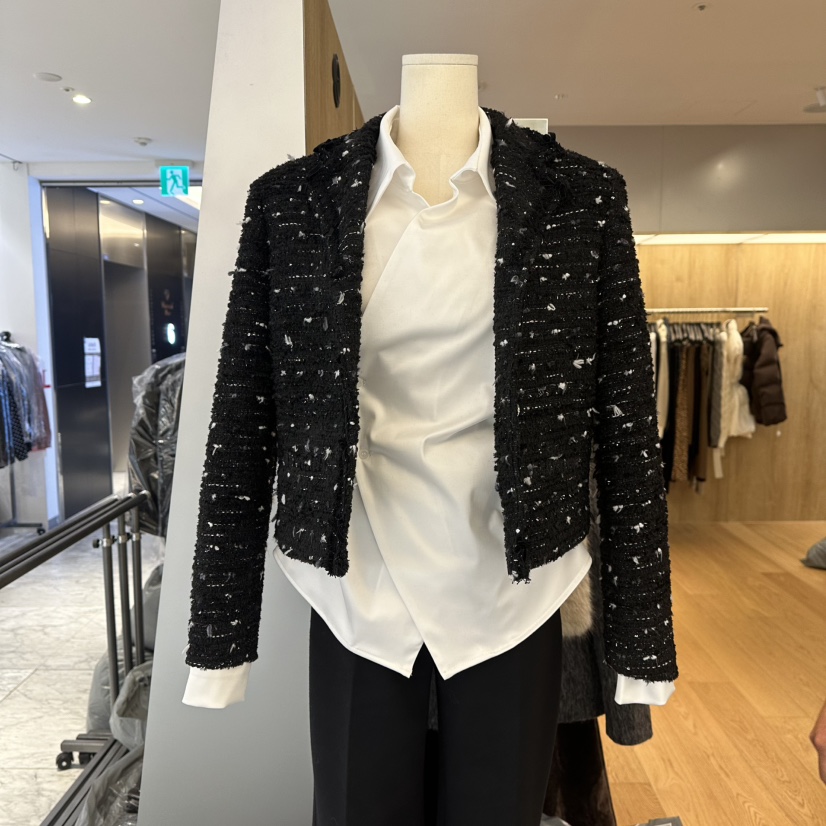 LEFANCY東大門㊣代購女裝新品休閑推薦人氣時尚真品職業夾克LEFANCY夾克圖色1