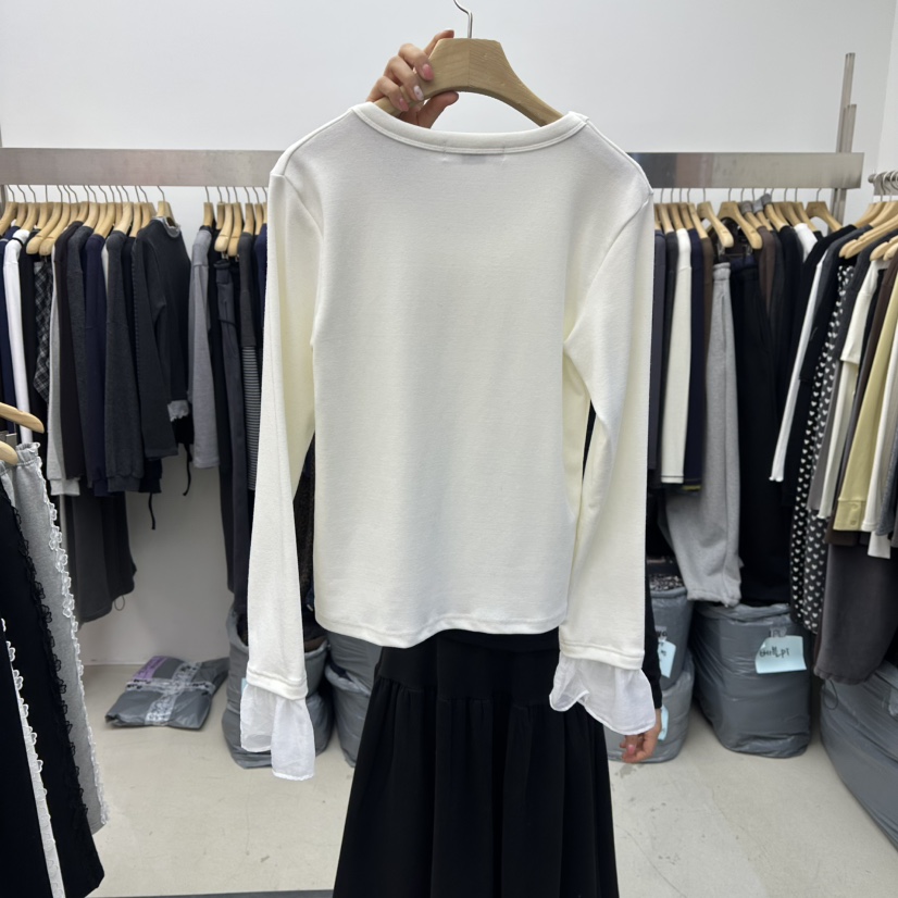 SPECIAL韓國直郵㊣女裝新品時尚推薦人氣25秋冬真品長袖T恤SPECIAL長袖T恤