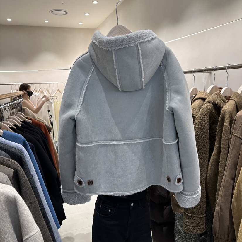 CREME BRULEE東大門㊣直郵女士新款真品職業推薦人氣短款大衣CREME BRULEE/DH短款大衣