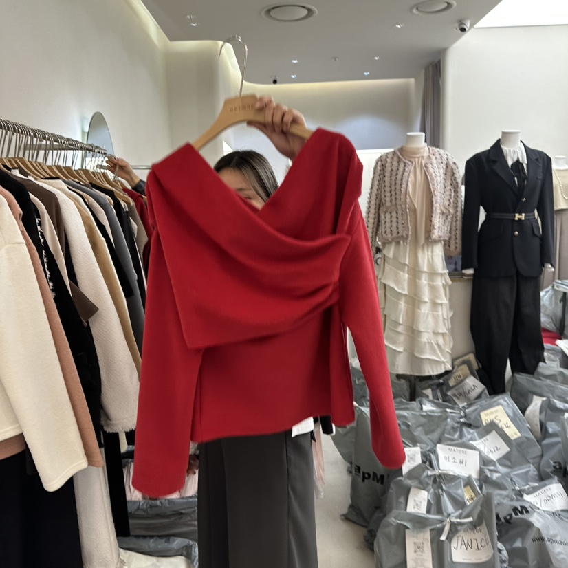 MATIERE東大門㊣實拍女士新品25秋冬真品熱賣職業人氣長袖T恤MATIERE長袖T恤圖色4