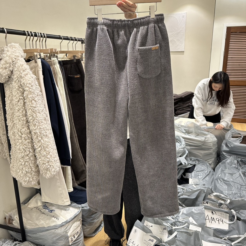 GILLI東大門㊣代購女士新品真品熱賣休閑職業時尚休閑褲加絨GILLI休閑褲