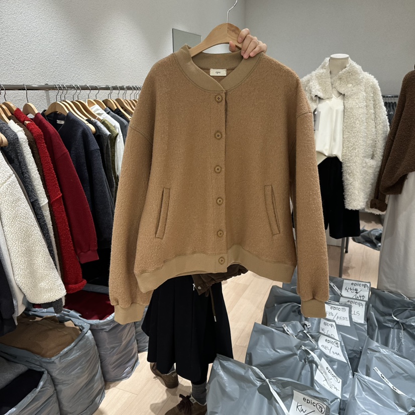 EPIC-S韓國代購㊣女裝新款休閑真品時尚職業推薦25秋冬夾克EPIC-S夾克圖色2