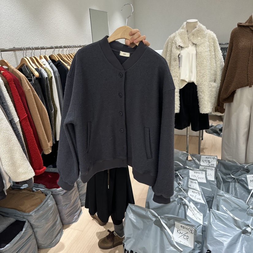 EPIC-S韓國代購㊣女裝新款休閑真品時尚職業推薦25秋冬夾克EPIC-S夾克圖色3