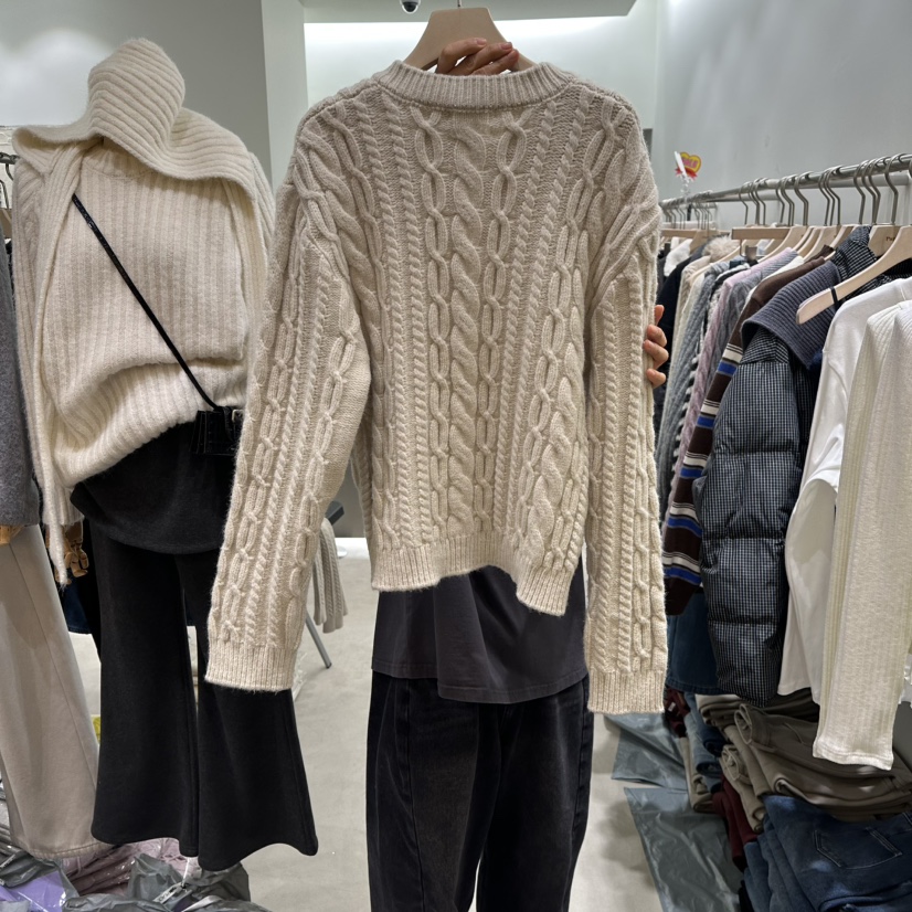 PART3韓國直郵㊣女裝新款真品25秋冬職業熱賣休閑人氣時尚毛衣Part.3毛衣