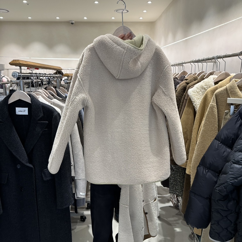 CREME BRULEE韓國直郵㊣女裝新品人氣25秋冬休閑時尚短款大衣CREME BRULEE/DH短款大衣