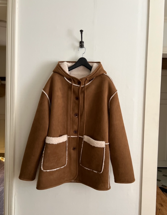 CREME BRULEE韓國直郵㊣女裝新品人氣25秋冬休閑時尚短款大衣CREME BRULEE/DH短款大衣