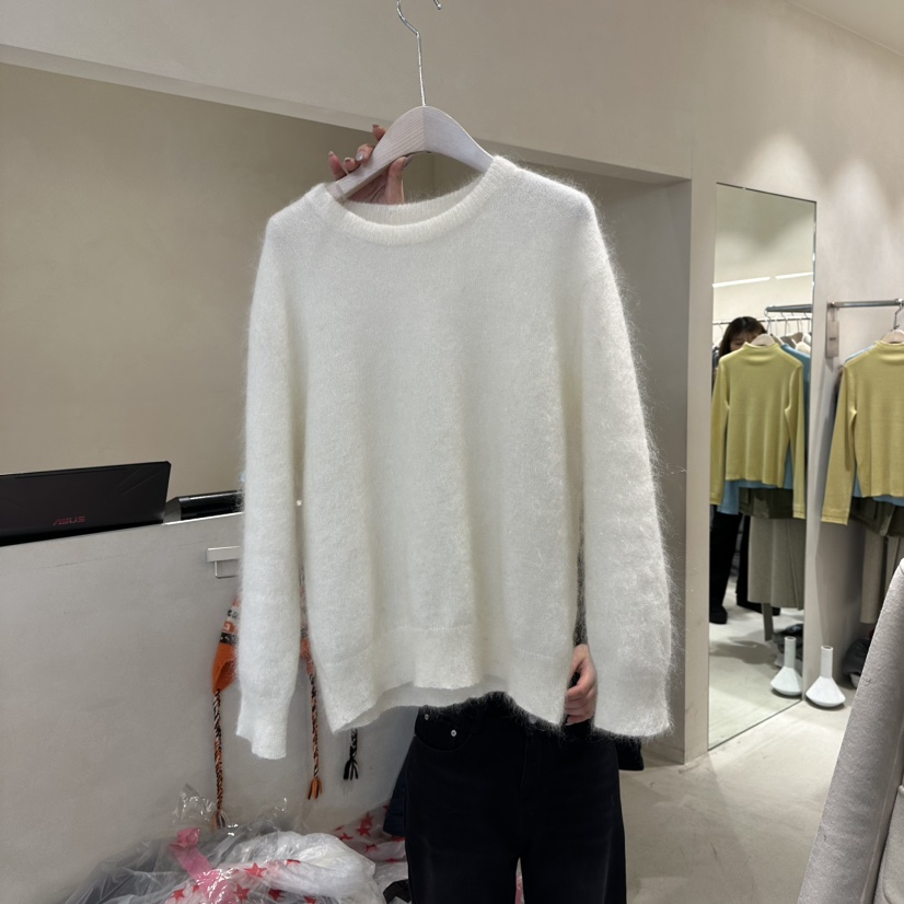 CREME BRULEE韓國代購㊣女士新款25秋冬休閑推薦人氣真品毛衣CREME BRULEE/DH毛衣圖色1