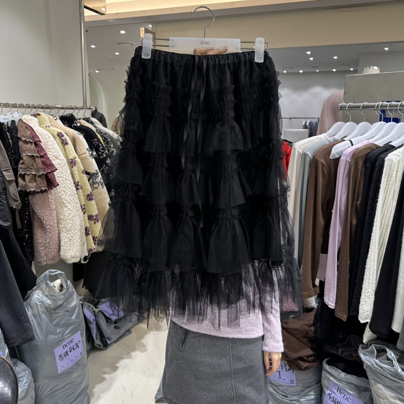 BENE東大門㊣直郵女裝新款推薦職業人氣熱賣休閑半身裙中短裙BENE半身裙/中短裙圖色3