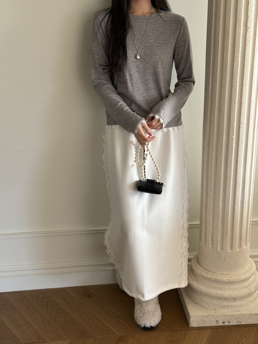 SPECIAL東大門㊣直郵女士新款休閑人氣時尚熱賣推薦長裙加絨SPECIAL長裙