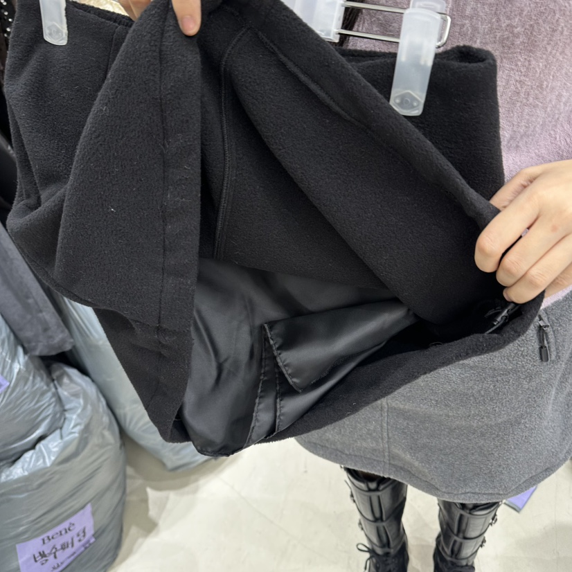 BENE東大門㊣實拍女裝新款人氣休閑時尚25秋冬半身裙中短裙羊毛BENE半身裙/中短裙