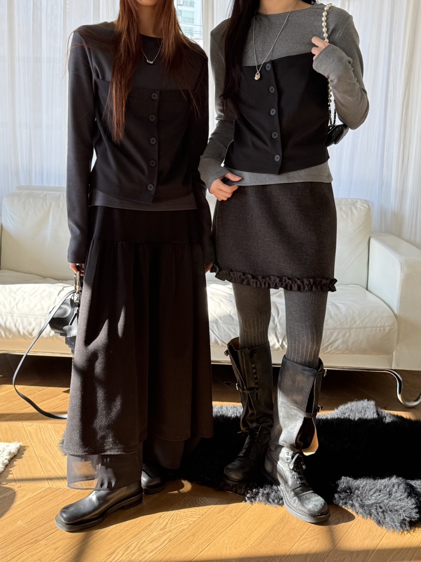 SPECIAL韓國直郵㊣女裝新品職業人氣25秋冬熱賣休閑真品長裙SPECIAL長裙