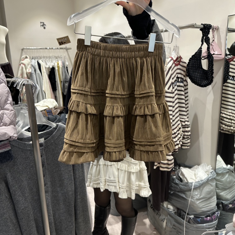 MIMME韓國代購㊣女士新款推薦25秋冬真品時尚休閑職業人氣短裙MIMME短裙圖色3