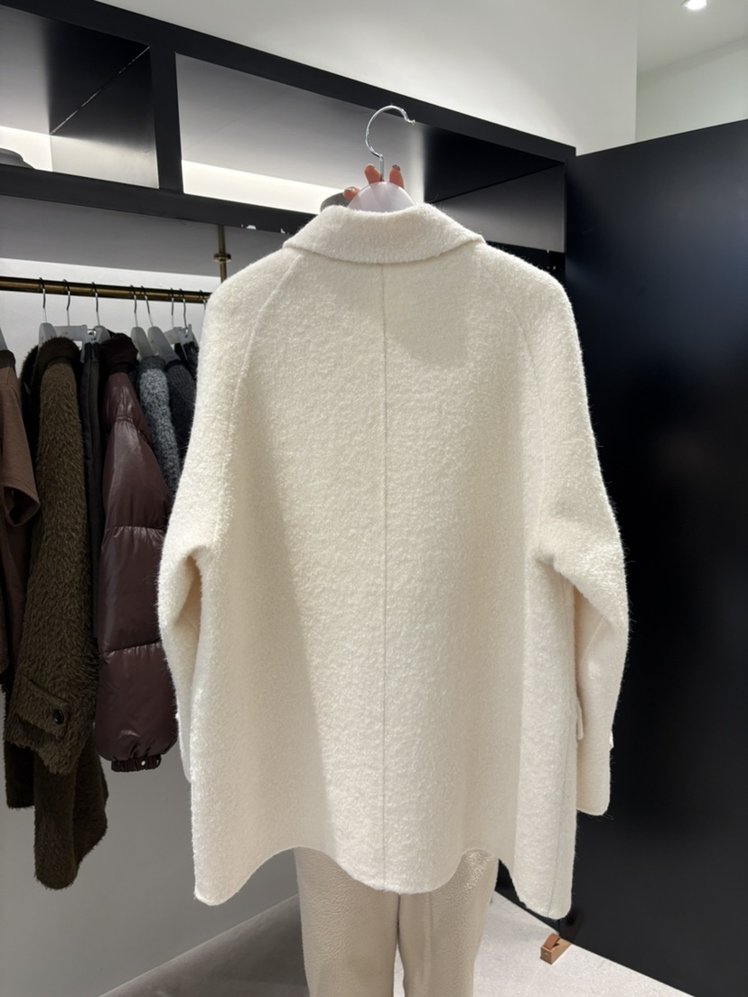 CREAM-P韓國直郵㊣女裝新款真品職業25秋冬時尚中長款大衣CREAM-P中長款大衣