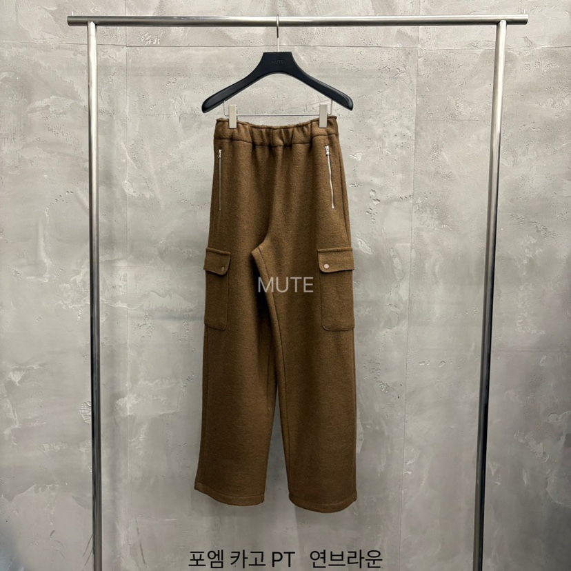 MUTE-P東大門㊣代購女士新款職業推薦熱賣休閑25秋冬休閑褲MUTE休閑褲圖色1