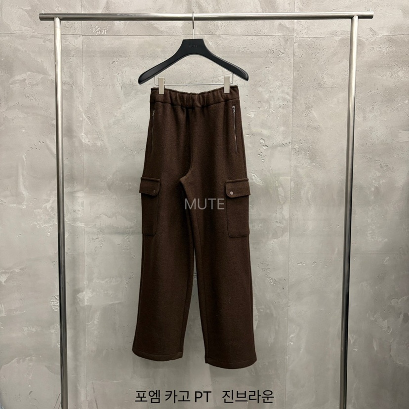 MUTE-P東大門㊣代購女士新款職業推薦熱賣休閑25秋冬休閑褲MUTE休閑褲圖色2