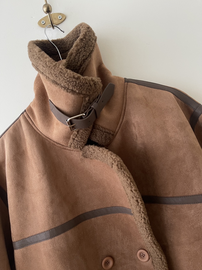 MINIQUEENS東大門㊣代購女裝新款休閑25秋冬真品中長款大衣MINIQUEENS中長款大衣