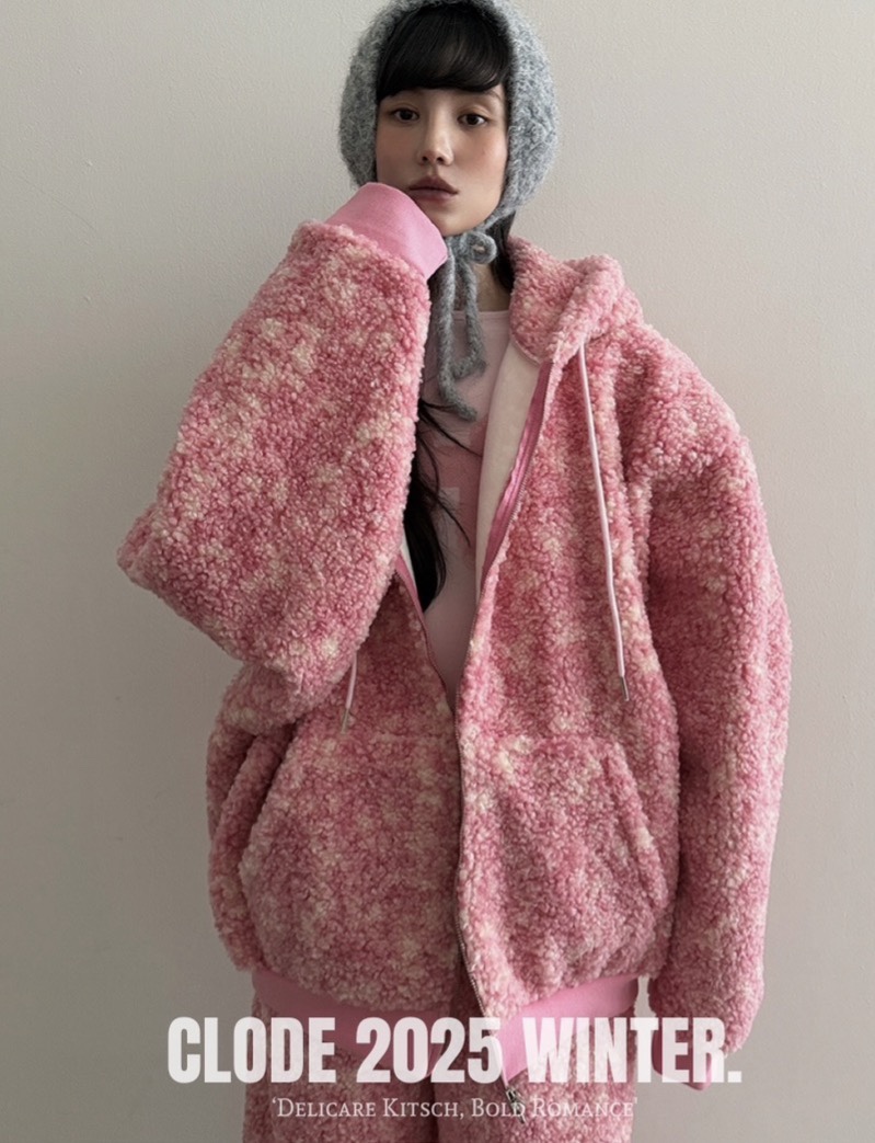 CLODE東大門㊣實拍女士新品真品休閑職業25秋冬時尚夾克泰迪熊CLODE夾克圖色2