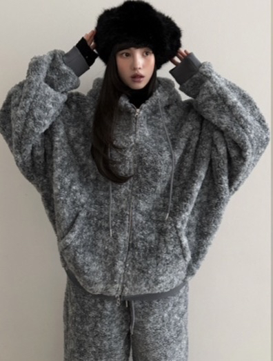 CLODE東大門㊣實拍女士新品真品休閑職業25秋冬時尚夾克泰迪熊CLODE夾克圖色3