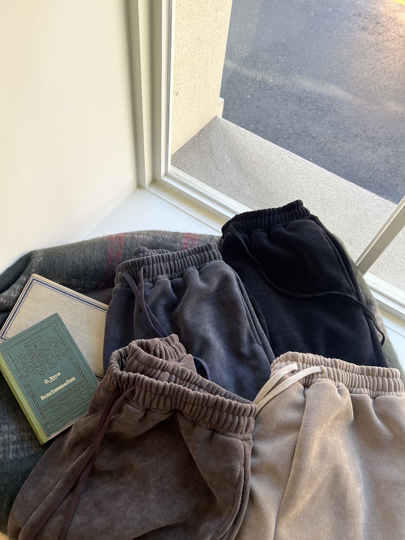 TERRACE東大門㊣代購女裝新品推薦熱賣職業真品休閑休閑褲條紋TERRACE休閑褲