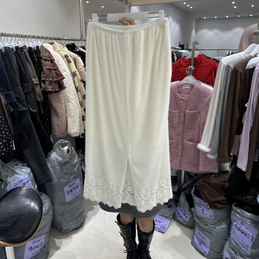 BENE韓國直郵㊣女裝新款熱賣真品人氣職業休閑時尚25秋冬長裙BENE長裙