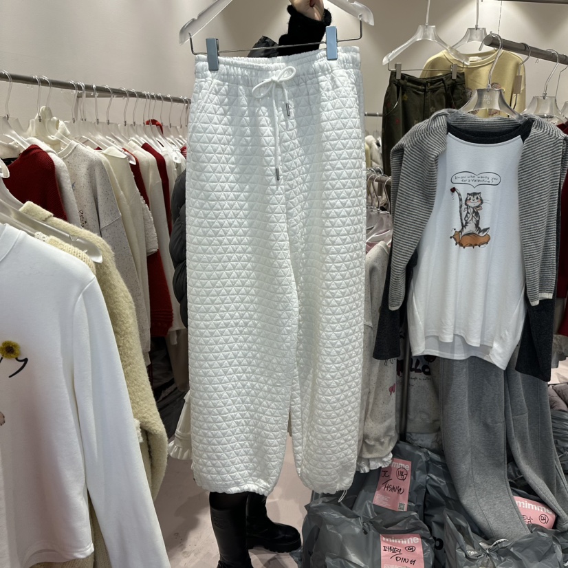 MIMME東大門㊣代購女士新品人氣推薦時尚休閑真品職業休閑褲MIMME休閑褲圖色3