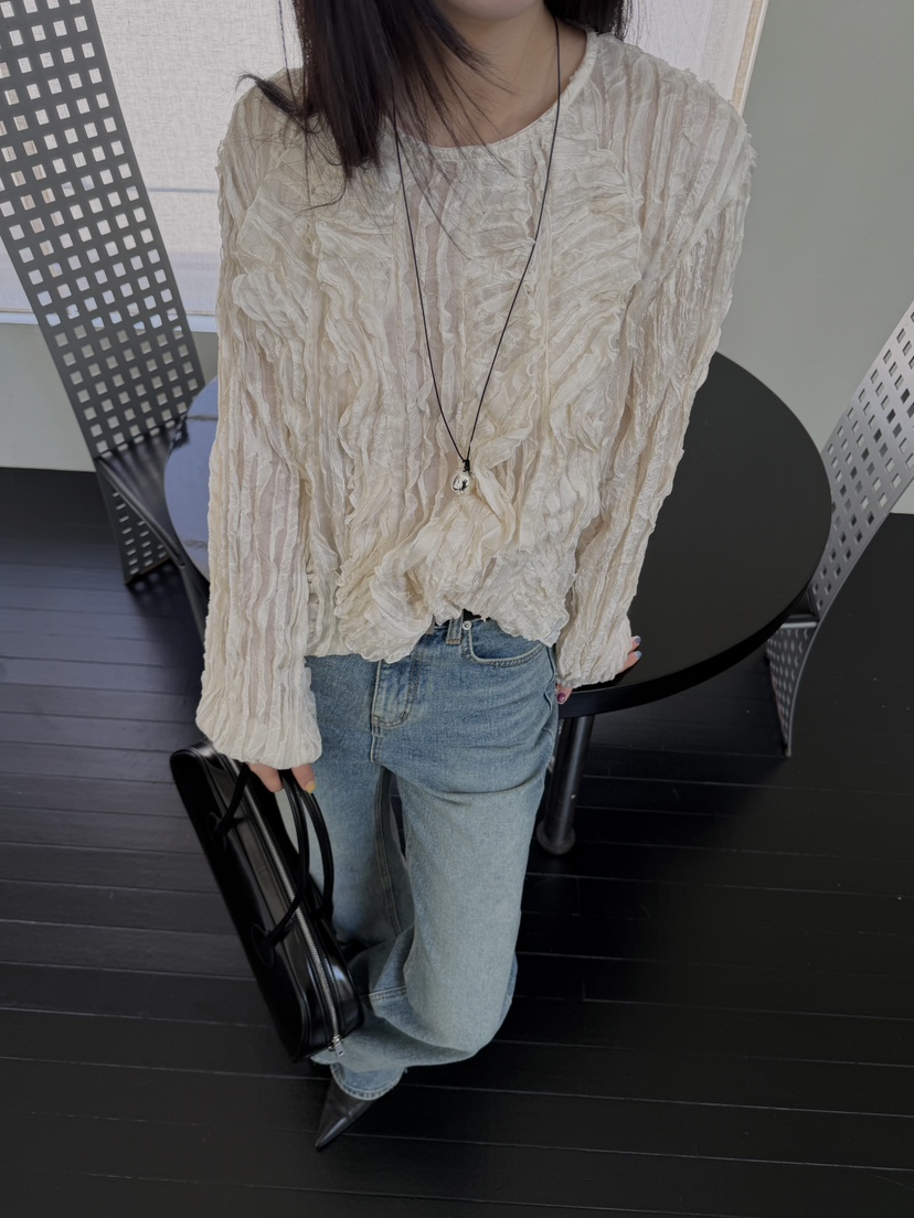 BENE東大門㊣實拍女士新款真品人氣休閑職業時尚襯衫蕾絲衫BENE襯衫/蕾絲衫圖色1