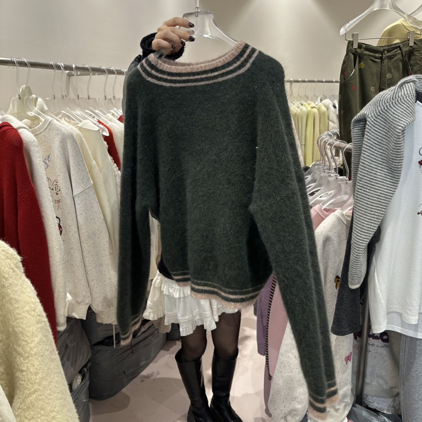 MIMME東大門㊣直郵女裝新品休閑推薦25秋冬熱賣時尚真品毛衣MIMME毛衣