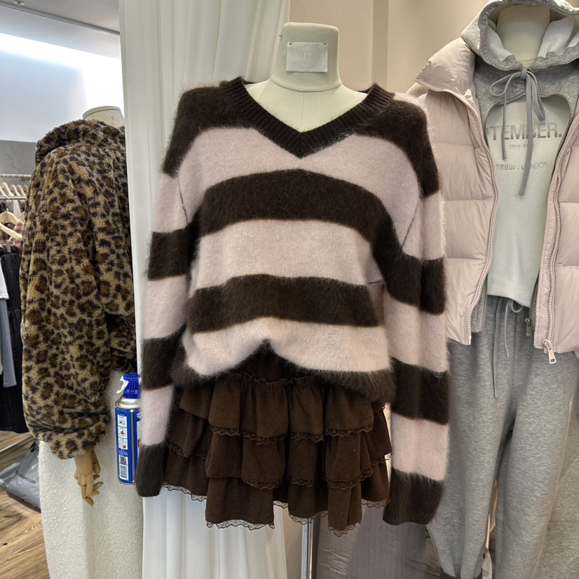 MIMME韓國直郵㊣女士新品休閑時尚25秋冬推薦人氣職業真品毛衣MIMME毛衣圖色1