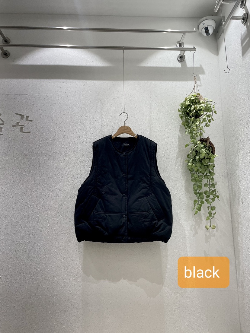 GALLERY-A東大門㊣直郵女裝新款真品25秋冬馬甲不含內搭棉質GALLERY馬甲圖色3