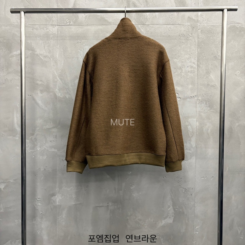 MUTE-P韓國代購㊣女裝新款休閑25秋冬真品熱賣時尚衛衣拉鏈MUTE衛衣