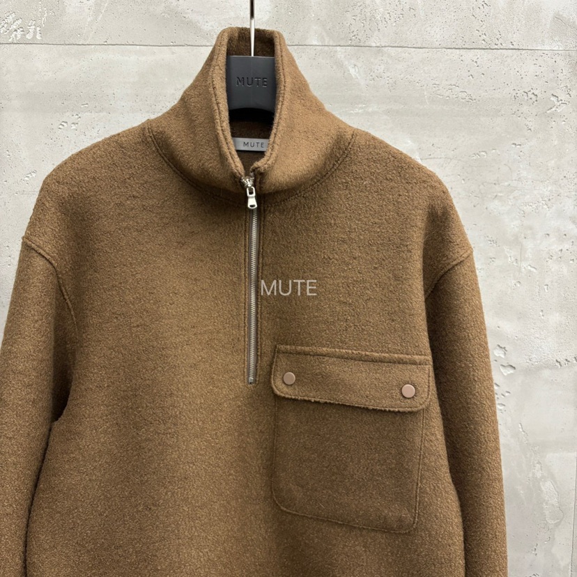 MUTE-P韓國代購㊣女裝新款休閑25秋冬真品熱賣時尚衛衣拉鏈MUTE衛衣