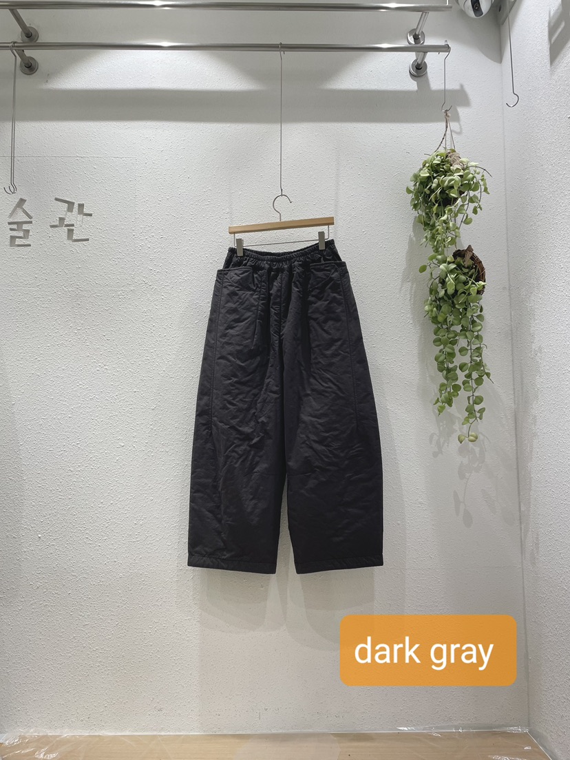 GALLERY-A東大門㊣實拍女士新款25秋冬熱賣時尚休閑褲棉質GALLERY休閑褲圖色2深灰色