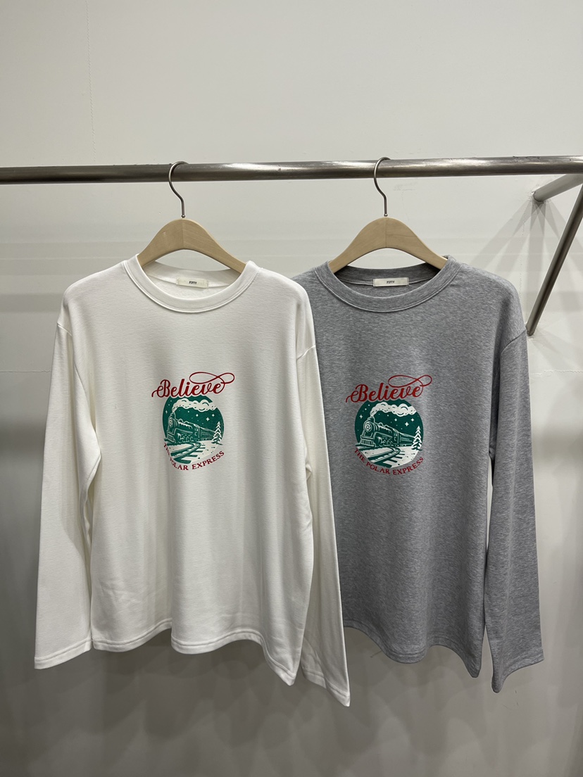 FIFTY韓國代購㊣女士新品時尚職業人氣熱賣休閑推薦長袖T恤FIFTY長袖T恤