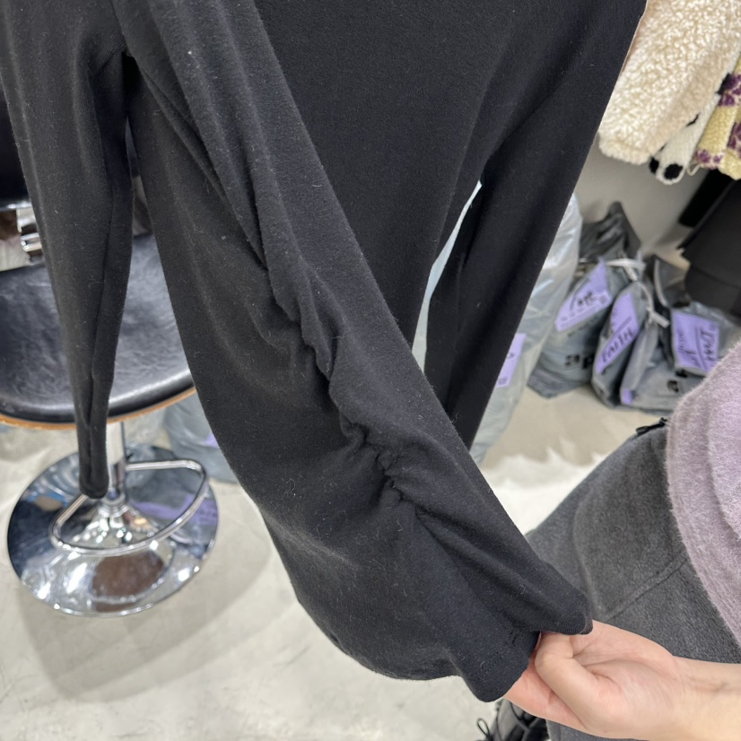 BENE東大門㊣實拍女士新款推薦休閑長袖T恤安哥拉連帽衫羊毛BENE長袖T恤