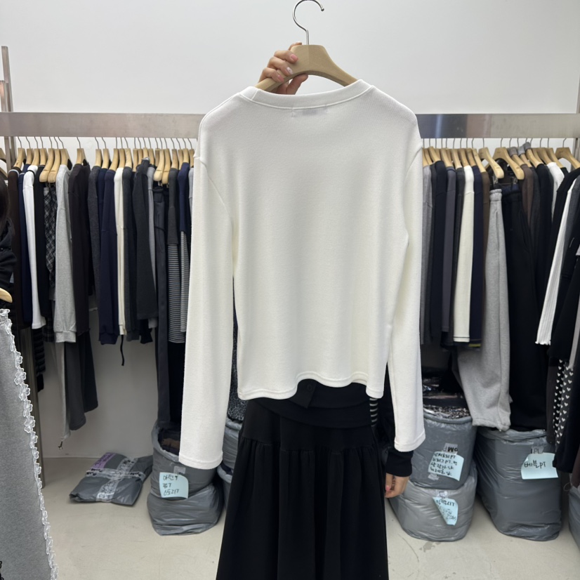 SPECIAL東大門㊣直郵女裝新品休閑熱賣職業真品時尚長袖T恤SPECIAL長袖T恤