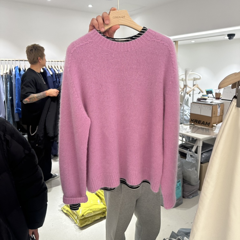 CONNAUGHT東大門㊣實拍女士新款職業推薦休閑毛衣不含內搭羊絨CONNAUGHT毛衣圖色1