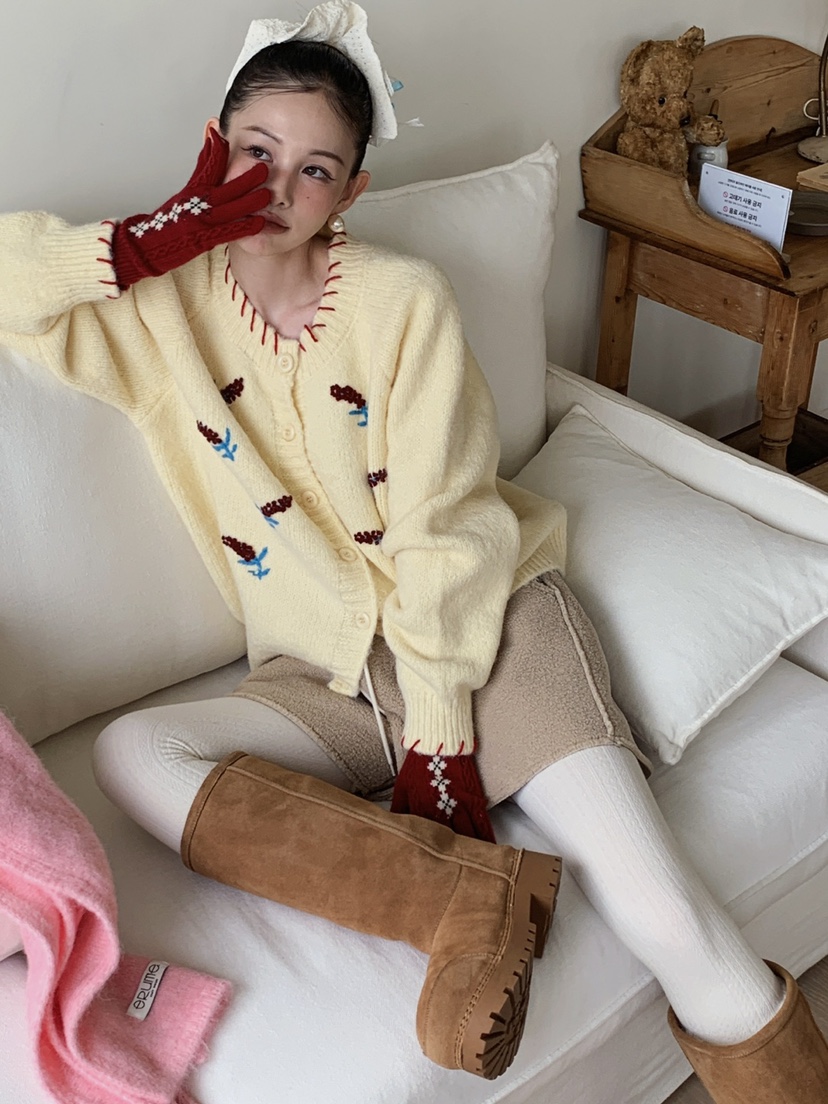 JKICHI韓國直郵㊣女士新品25秋冬推薦職業真品休閑時尚毛衣JKICHI毛衣